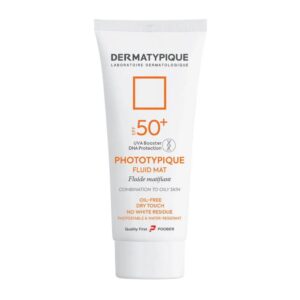 فلویید ضد آفتاب بی‌رنگ درماتیپیک SPF50+ مدل فتوتیپیک مات مناسب پوست چرب ۵۰ میل